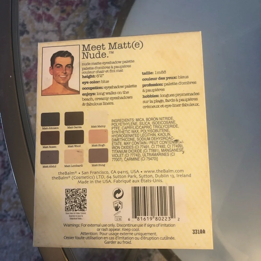 TheBalm Meet Matt(e) Nude Eyeshadow Palette - Picture 5 of 9